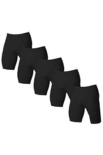 Dono Lycra Uzun Erkek Boxer Külot 1150-5 Lİ Paket Siyah 3X-Large