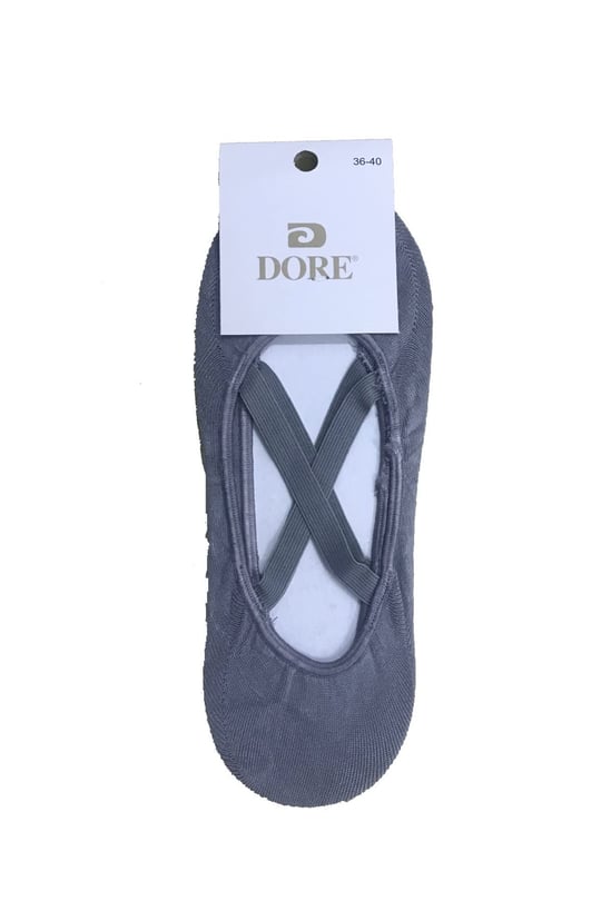 Dore 12 Çift Ten Rengi Taban Kaydırmaz Pilates Çorabı Pembe 36-40