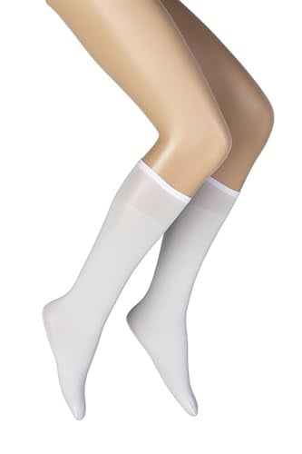 Dore Kadın Slight Rahat Lastik Micro 40 Den Esnek Dayanıklı Pantolon Dizaltı Çorabı