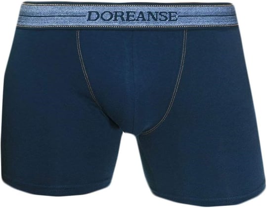DOREANSE 1776 ERKEK MODAL KOT DESEN MAVİ BOXER