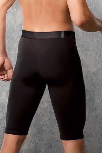 Doreanse Erkek Modal Uzun Paça Siyah Boxer 1785