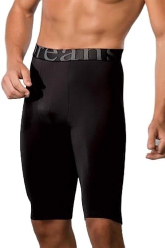 Doreanse Erkek Modal Uzun Paça Siyah Boxer 1785