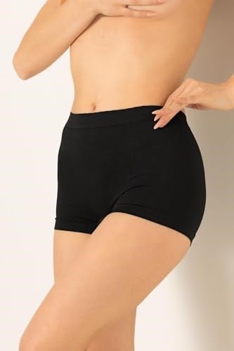 DoReMi Dikişsiz Seamless Kadın Boxer SİYAH M-L