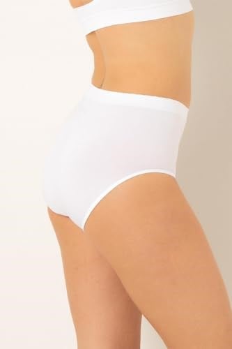 DoReMi Dikişsiz Seamless Kadın Yüksek Bel Slip - Seçenekler: S-M, M-L, L-XL, XL-XXL