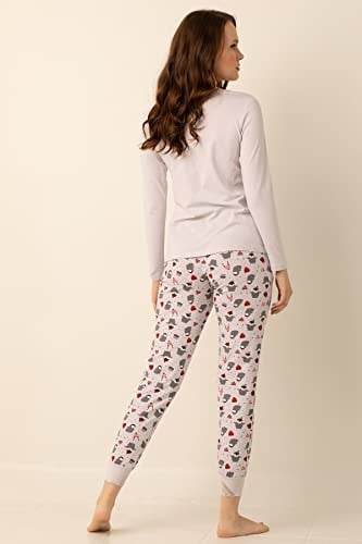DoReMi Pamuklu Bayan Pijama Takımı