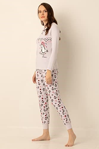 DoReMi Pamuklu Bayan Pijama Takımı