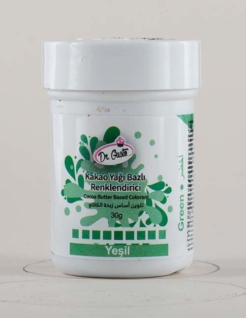 Dr. Gusto Çikolata Boyasi Yeşil (30 Gr)