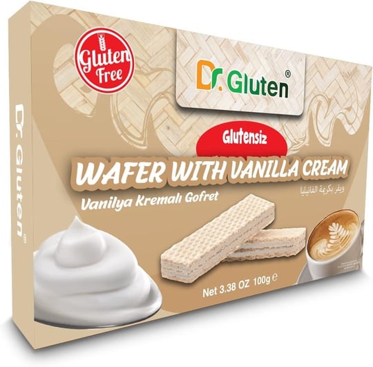 Dr. Gluten Vanilyalı Gofret (Glutensiz)
