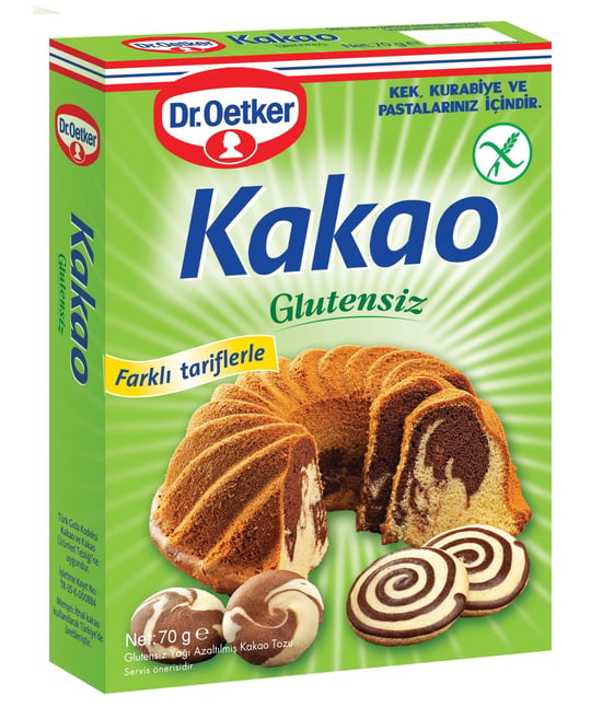 Dr. Oetker Glutensiz Kakao 70 Gr