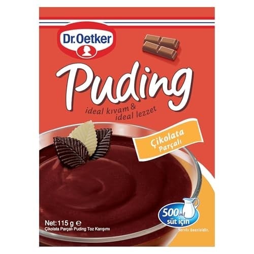 Dr. Oetker Çikolata Parçalı Puding 115 gr
