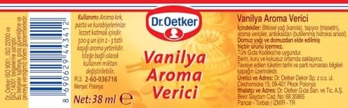 Dr. Oetker Sıvı Aroma Verici Vanilya 38 ml