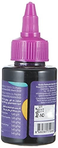 Dr.Gusto Su Bazlı Likit Gıda Boyası 60 Gr Mor