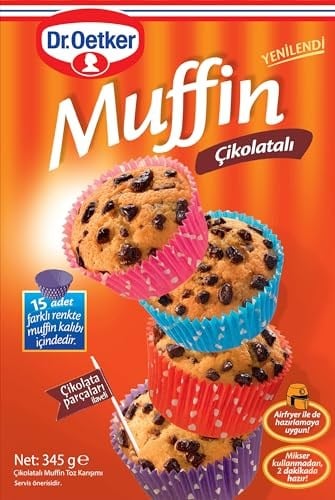 Dr. Oetker Muffin - Çikolatalı 345 Gr