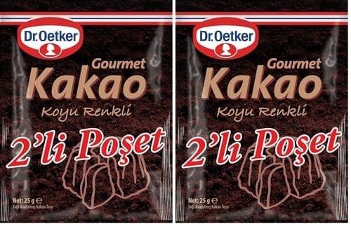 Dr. Oetker Gourmet Kakao (2 x 25gr) 2li paket