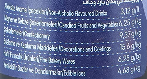 Dr.Gusto Su Bazlı Likit Gıda Boyası 60 Gr Lacivert