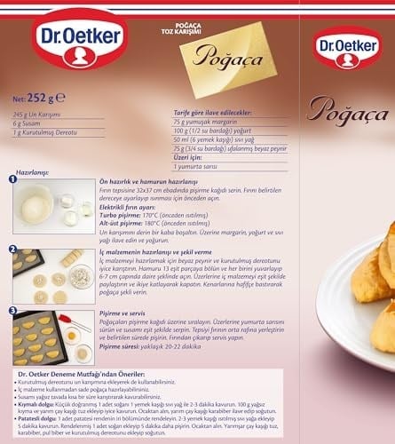 Dr. Oetker Poğaça 252 Gr