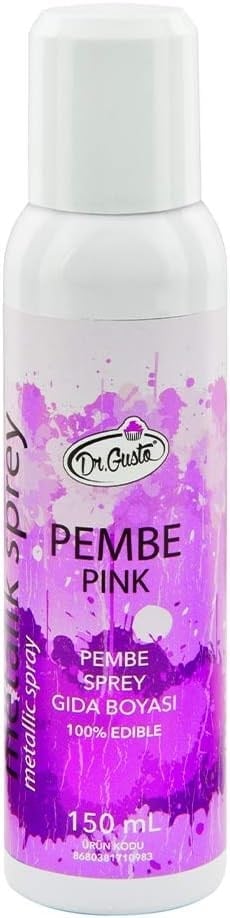 Dr.Gusto Sprey Gıda Boyası 150 Ml Pembe