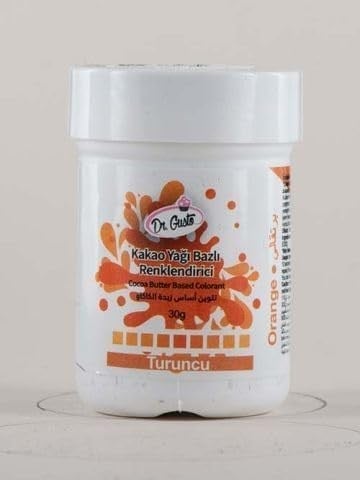 Dr. Gusto Çikolata Boyasi Turuncu (30 Gr)