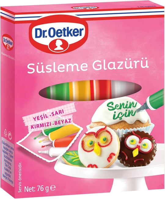 Dr. Oetker Süsleme Glazürü 76 Gr