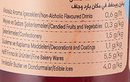 Dr.Gusto Su Bazlı Likit Gıda Boyası 60 Gr Turuncu