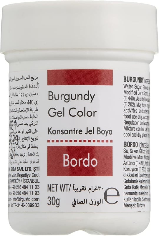 Dr.Gusto Jel Gıda Boyası 30 Gr Mor