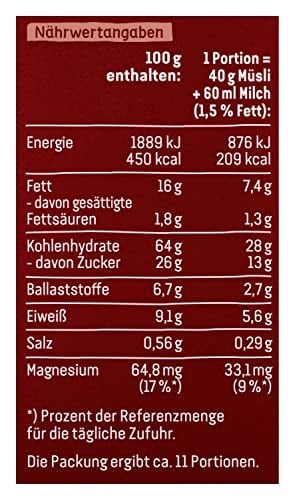 Dr. Oetker Vitalis Multi Meyveli Çıtır Müsli 450 Gr