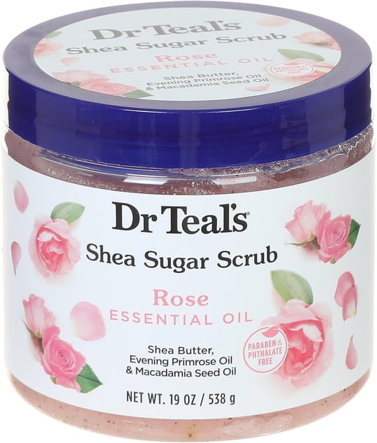 Dr.Teals Shea Sugar Scrub Rose Vücut Şeker Peeling 538GR