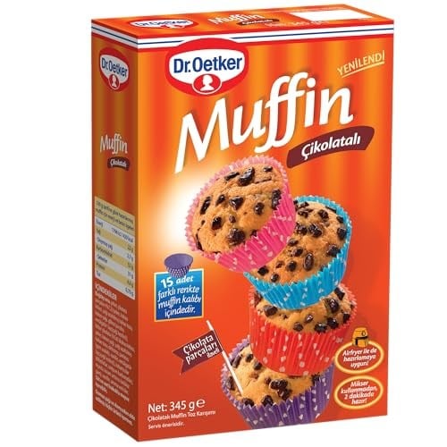 Dr. Oetker Muffin - Çikolatalı 345 Gr