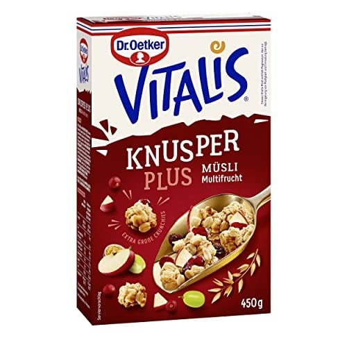Dr. Oetker Vitalis Multi Meyveli Çıtır Müsli 450 Gr