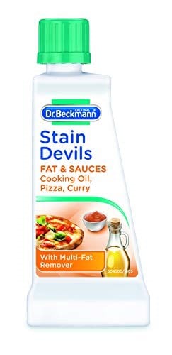Dr Beckmann Leke Şeytanları Yağ ve Soslar Yemeklik Yağ, Pizza & Köri Lekesi Çıkarıcı (2 x 50ml)