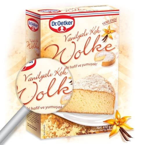 Dr. Oetker Wolke - Vanilyalı Kek 430 Gr