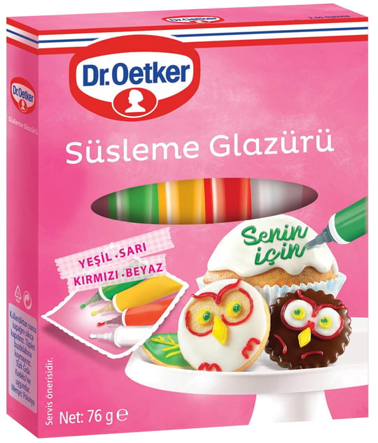 Dr. Oetker Süsleme Glazürü 76 Gr