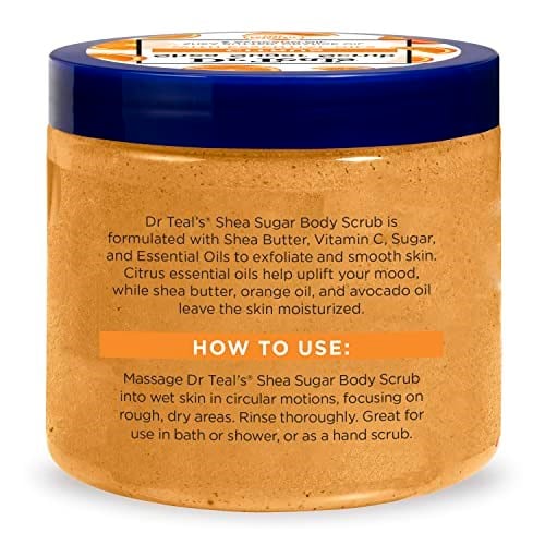 Dr.Teals Shea Sugar Scrub Citrus Vücut Şeker Peeling 538GR