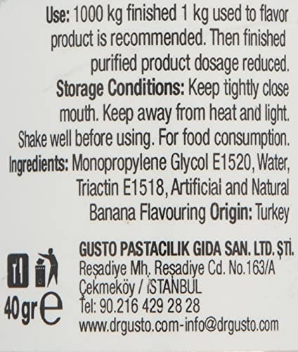 Dr.Gusto Aroma Verici Muz 40 Gr