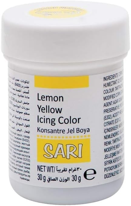 Dr.Gusto Jel Gıda Boyası 30 Gr Sarı
