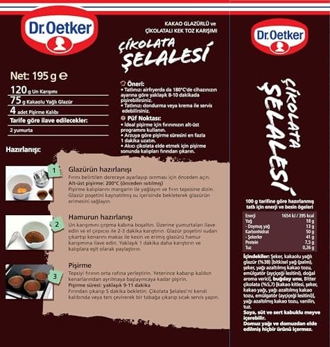 Dr. Oetker Çikolata Şelalesi 195 Gr