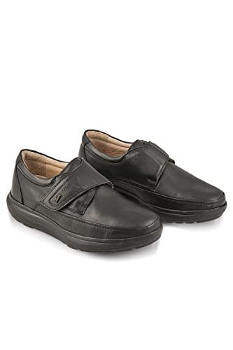 Dr.comfort Erkek Dr.comfort Dr.10.607 Erkek Ortopedik Diyabetik Ayakkabı Hakiki Deri Rocker Bottom Shoes