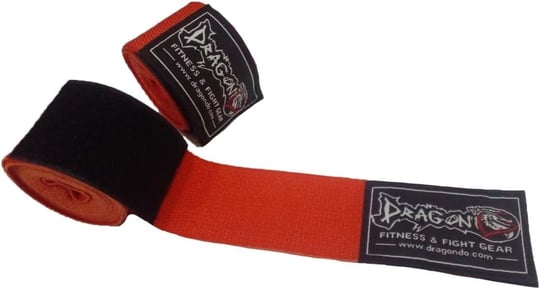 Dragon DO Style Muay Thai MMA kickboks Training Handbandagen, siyah 3,5 MT/140IN Meksika Siyah
