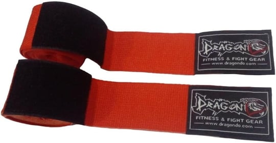 Dragon DO Style Muay Thai MMA kickboks Training Handbandagen, siyah 3,5 MT/140IN Meksika Siyah