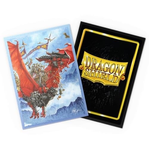 Dragon Shield | Mat Sanat Kolları | The Raid | 100 CT - Pürüzsüz ve Sağlam Premium TCG Kollar | Pokemon, One Piece ve Magic the Gathering ile Uyumlu
