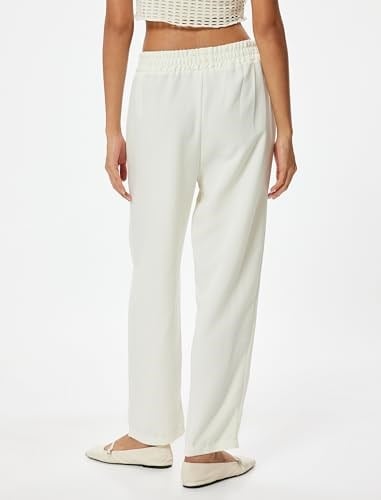 Drawstring High Rise Pants