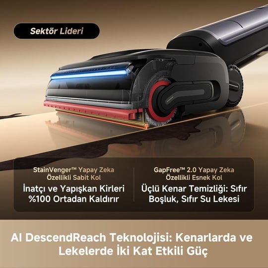 Dreame H16 Pro Steam Islak Ve Kuru Süpürge