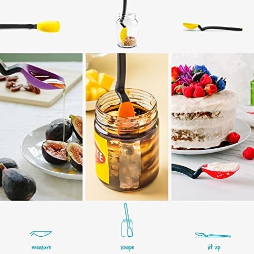 Dreamfarm Mini Supoon Silikon Kaşık, Sarı