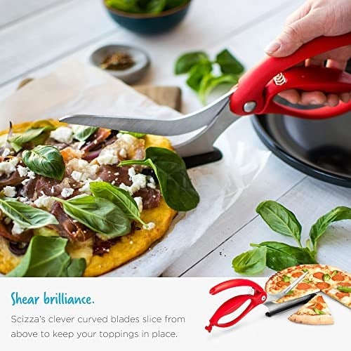 Dreamfarm Scizza Pizza Makası, Kırmızı