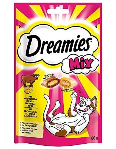 Dreamies Sığırlı ve Peynirli Kedi Ödül Maması 6 Adet