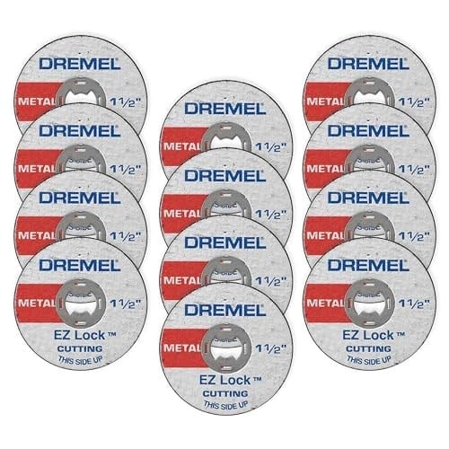 Dremel 12-Pack Metal Cutoff Wheels -EZ456B