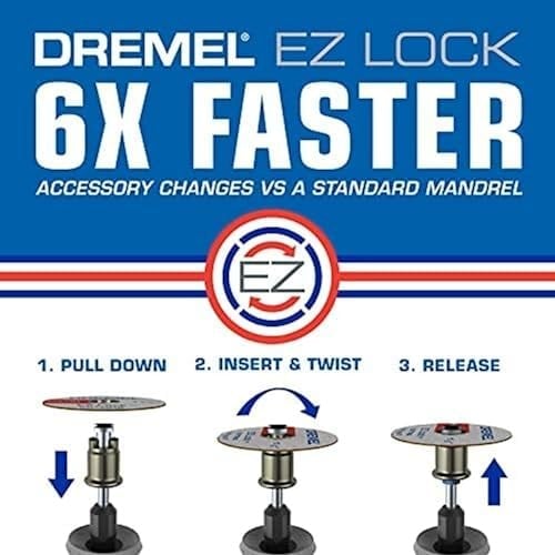 Dremel 12-Pack Metal Cutoff Wheels -EZ456B