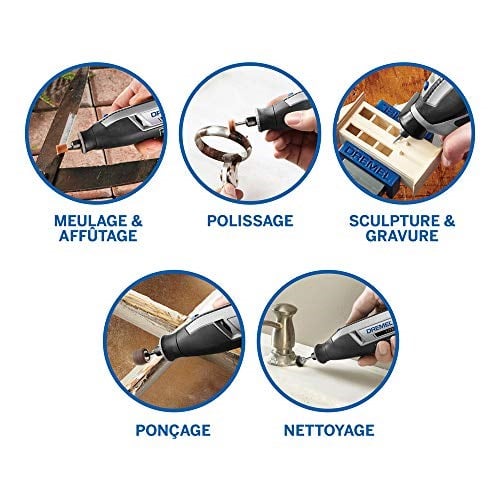 Dremel 7760 Lite Akülü Çok Amaçlı El Motoru, 15 Aksesuarlı