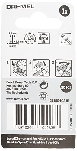 Dremel SC402 EZ SpeedClic Mandren, 3,2 mm