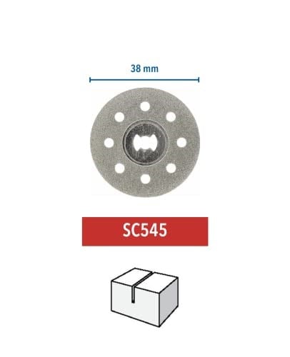 Dremel Sc545 Ez Speedclic Elmas Kesme Diski, 38 mm